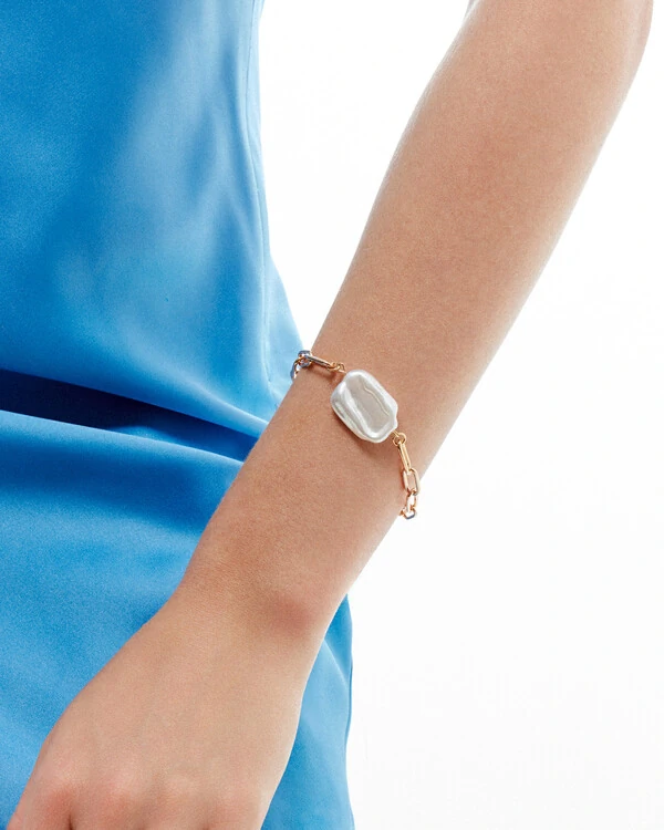 Pulseira Elos Pearl Organic