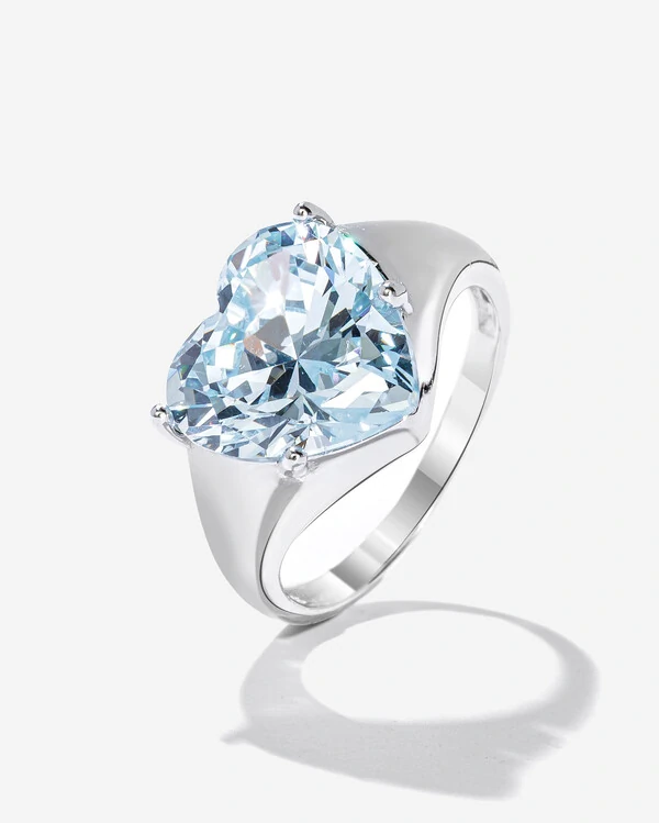 Anel Mindinho Mauve- Prata 925