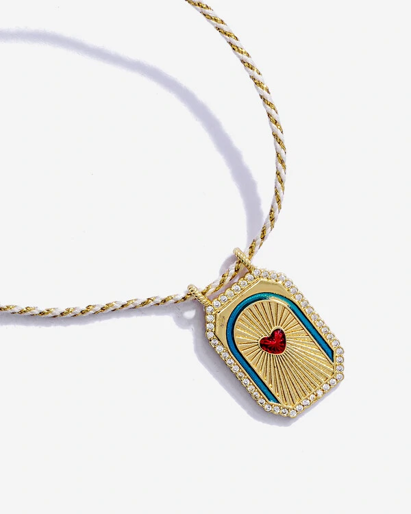 Colar Fio Coração Boho