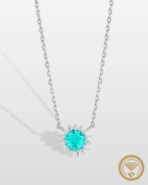 Colar Camafeu Luna Lab Grown 5mm