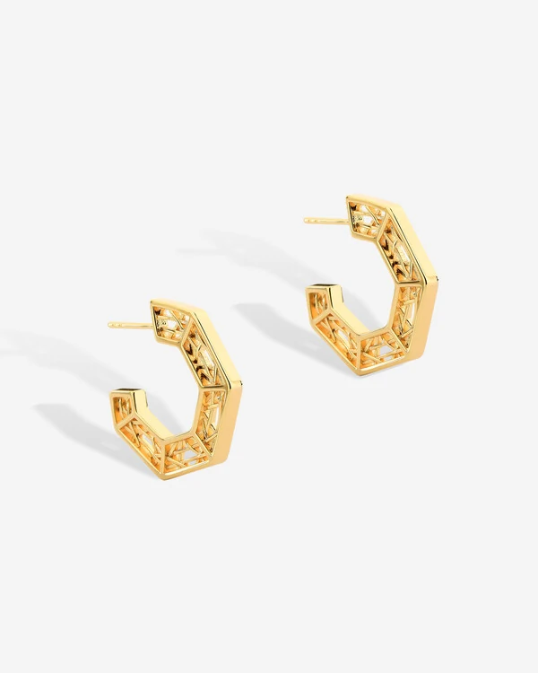 Brinco Argola Geometric - P