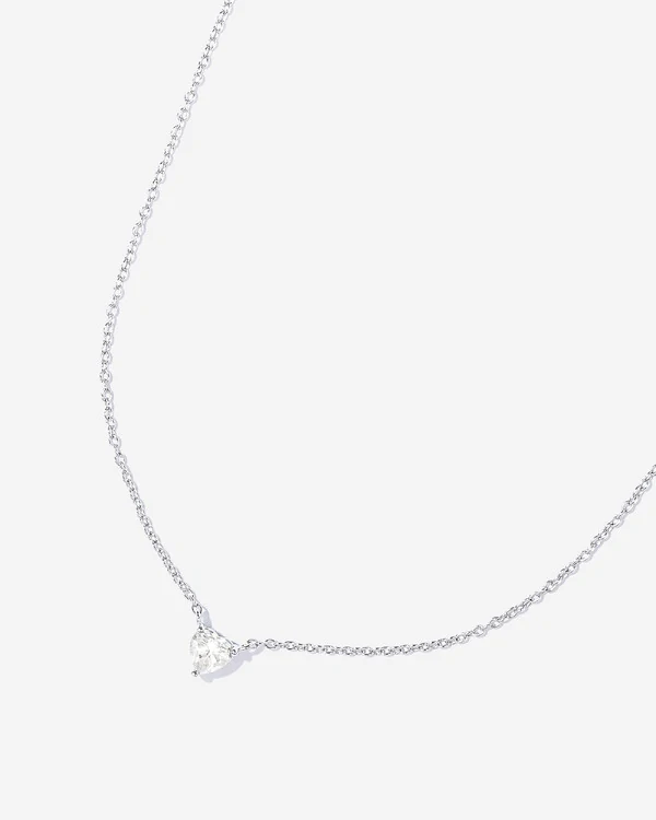 Colar Florence Moissanite - 5,5 mm - Prata 925