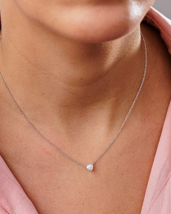 Colar Mona Moissanite - Prata 925