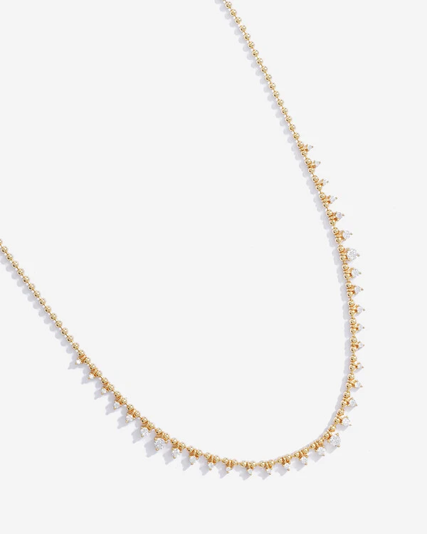 Colar Sunshine - Moissanite 4,5 mm - 0.8CT - Prata 925