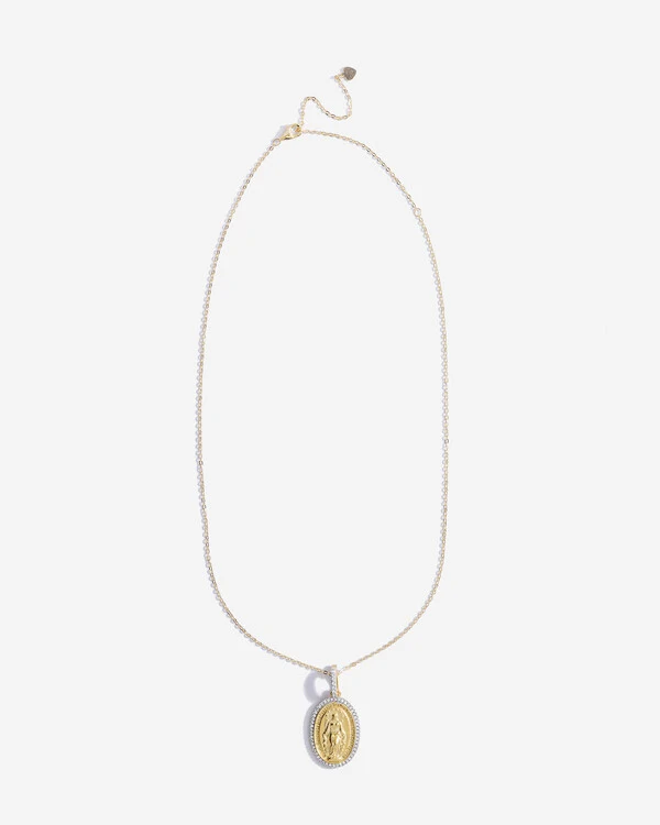 Colar Medalha Nossa Senhora Das Graças - Prata 925