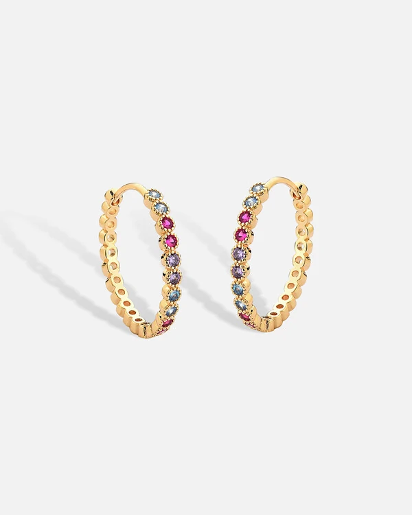 Brinco Argola Slim Color