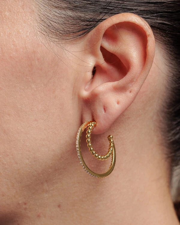 Brinco Semi Argola Josy