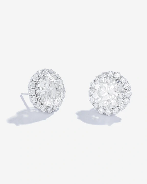 Brinco Classy- Moissanite - 14.0ct - 1,6 cm - Prata 925