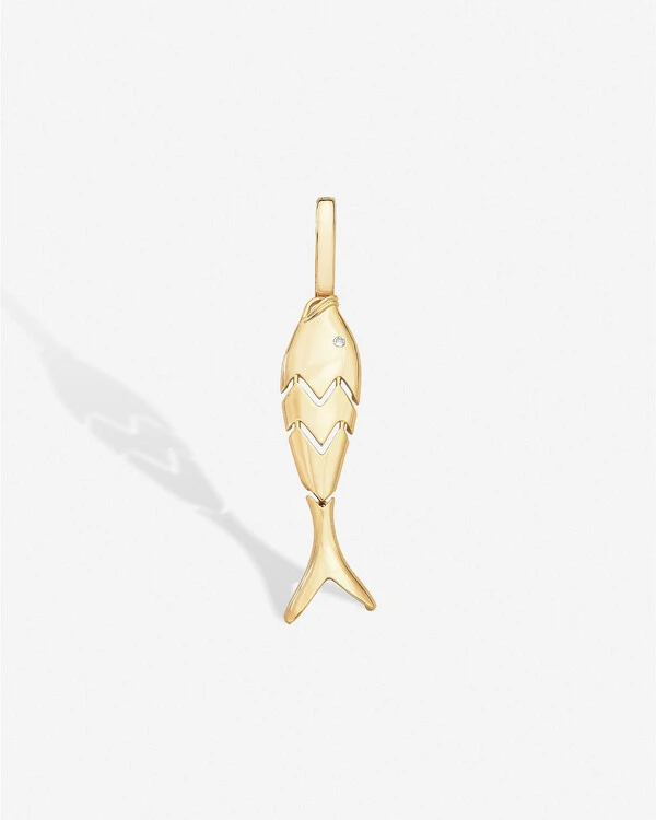 Pingente Golden Fish (P)