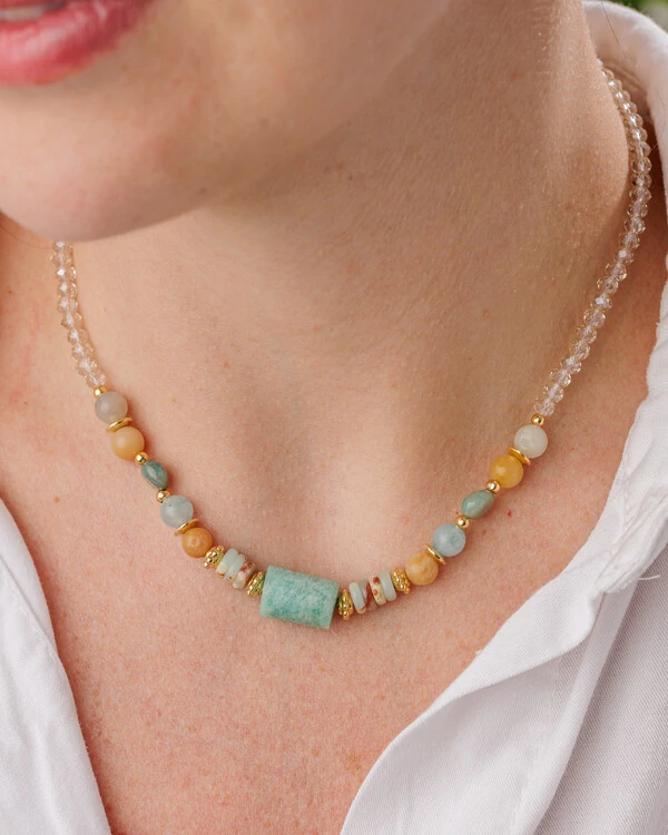 Colar Cristais Simius