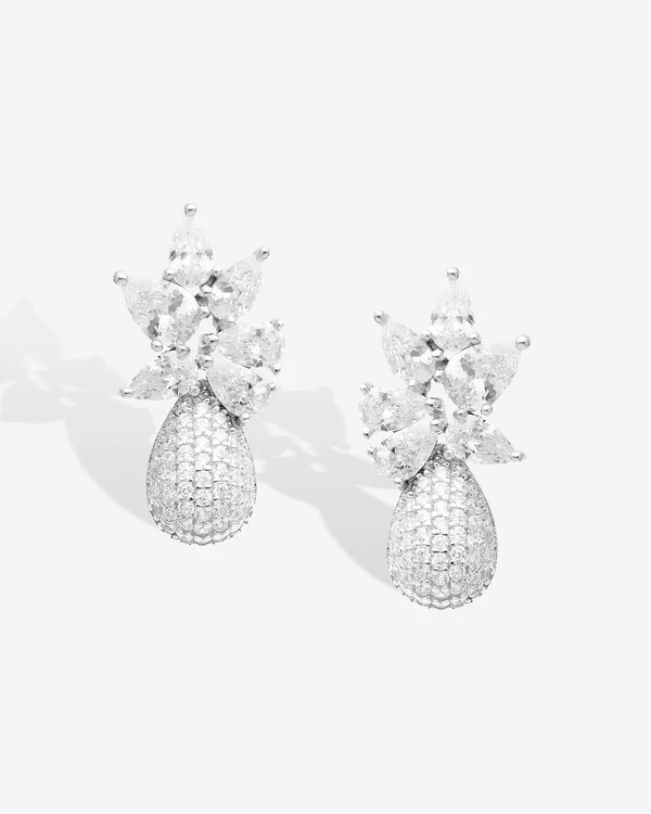 Brinco Estela - Prata 925