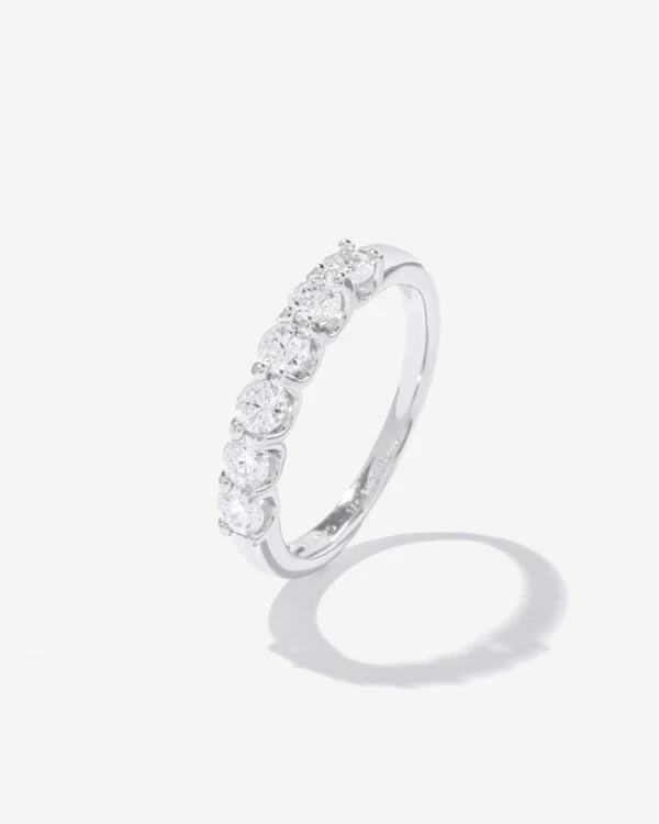 Anel Aparador Moissanite Classic - 3 mm -Prata 925