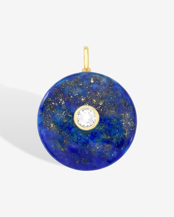 Pingente Natural Circle - Cristal