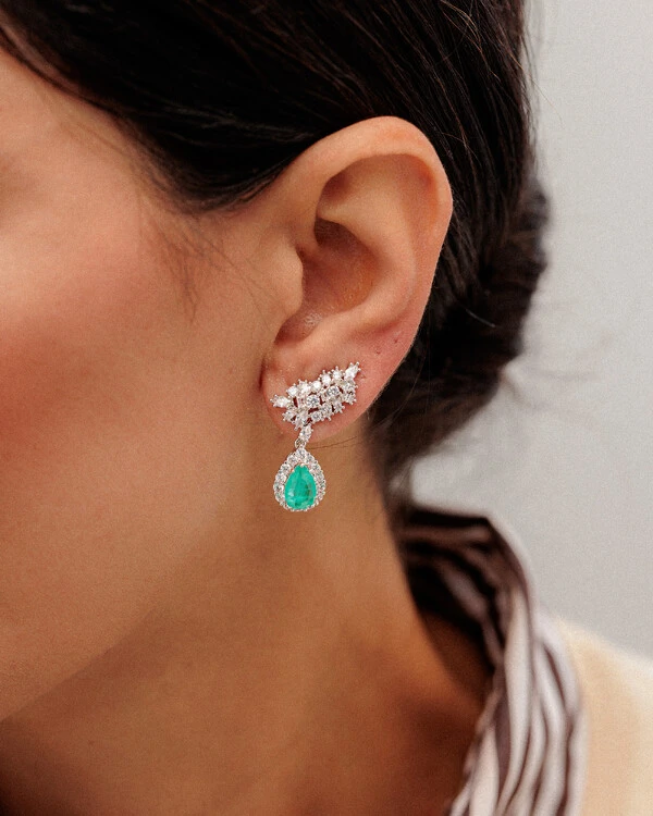 Brinco Ear Cuff Royal