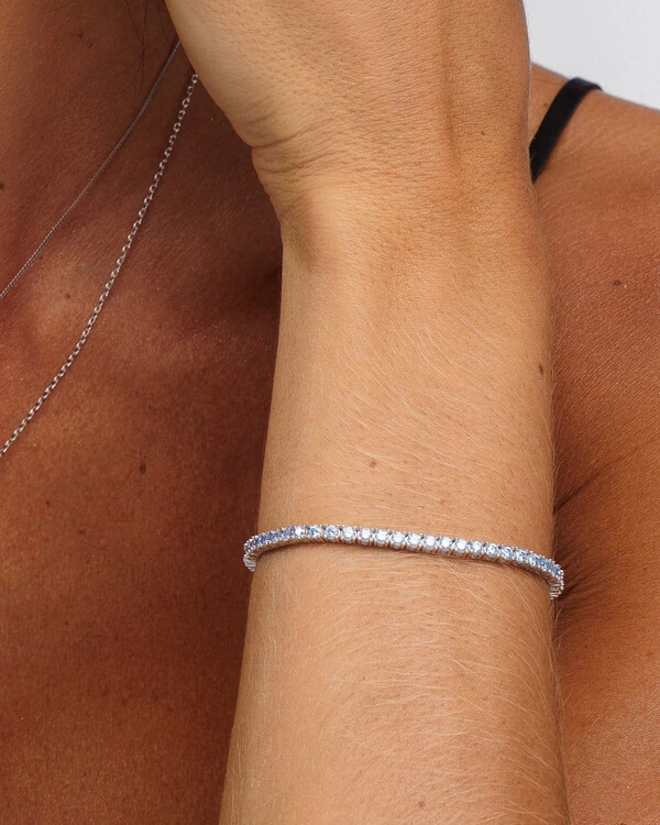 Pulseira Riviera Bella - Prata 925 (17 cm -1,75mm)