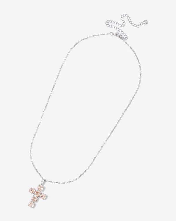 Colar Crucifixo Latino - Prata 925