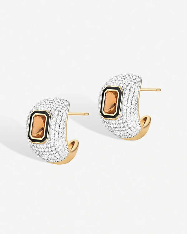 Brinco Duo Argola Monet