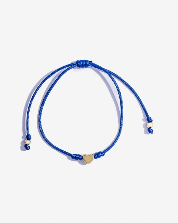 Pulseira Fio de Seda Coração