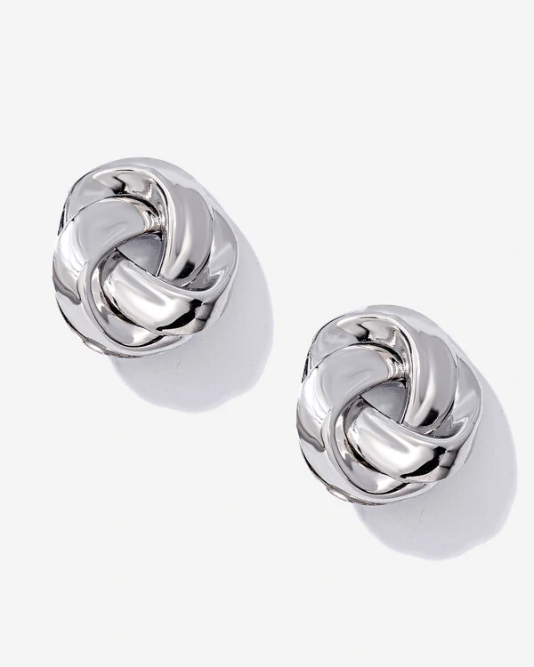 Brinco Nó Silver
