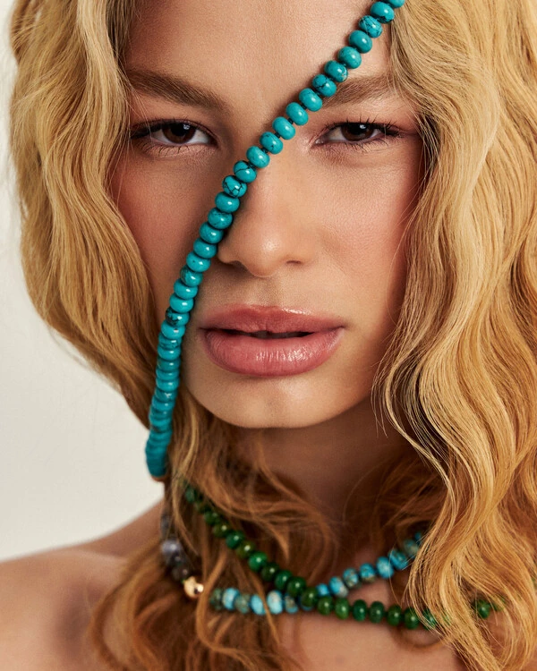 Colar Bali - Pedras Naturais