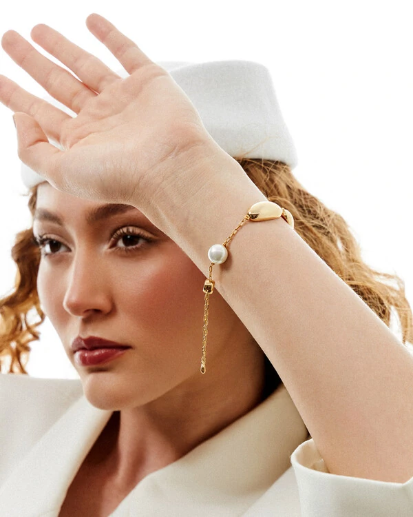 Pulseira Ajustavél Gold Trio