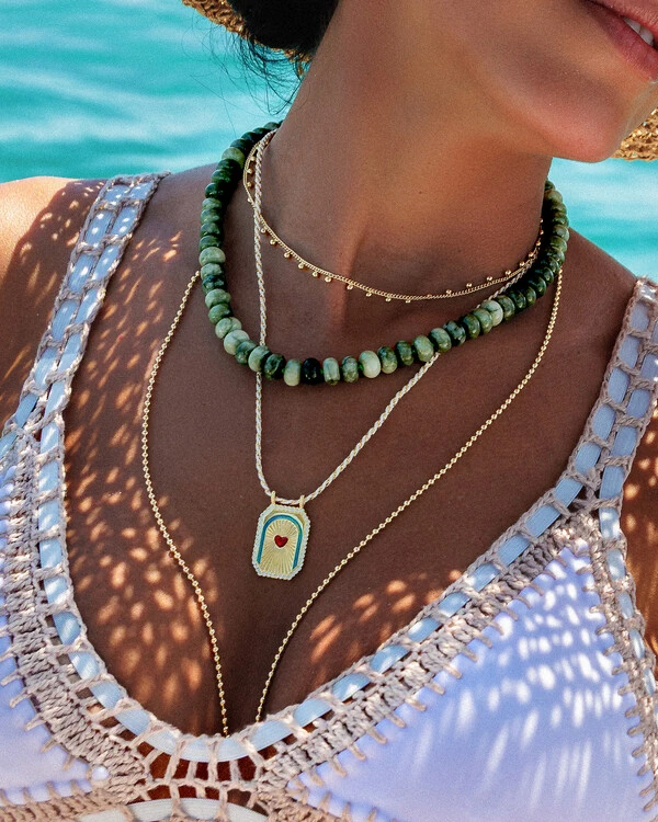 Colar Fio Coração Boho