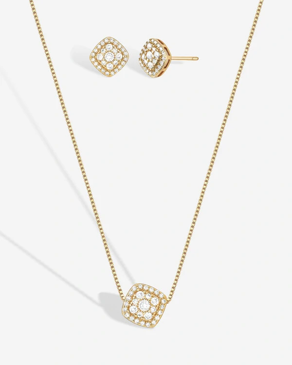 Conjunto Colar e Brinco Ayla