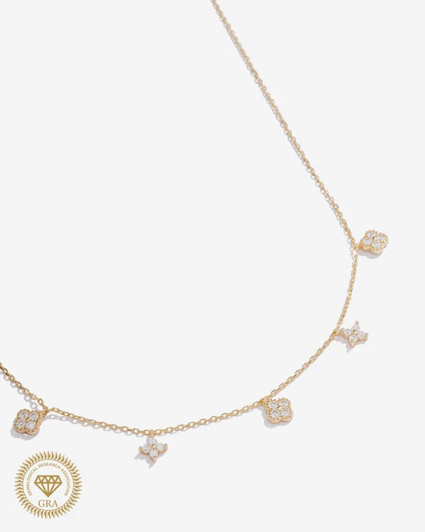 Colar Alis Moissanite 3.0mm - 0.7ct - Prata 925