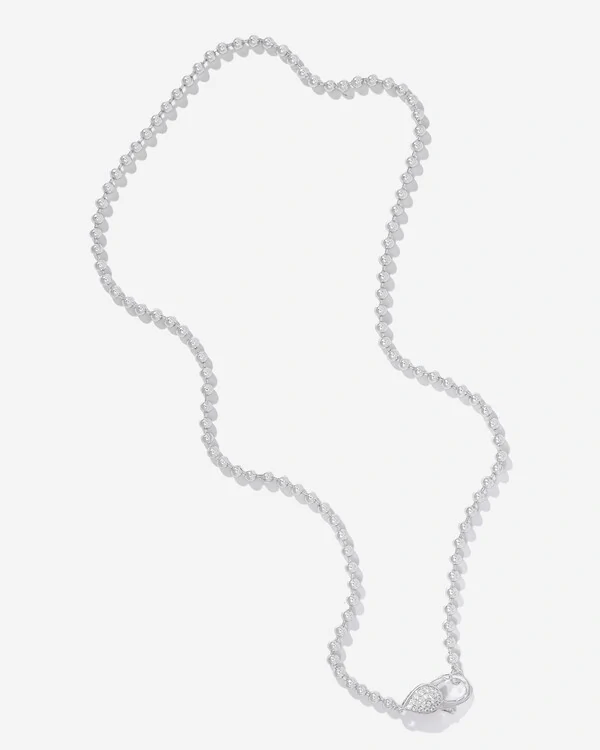 Colar Mosquetão Dany - Prata 925