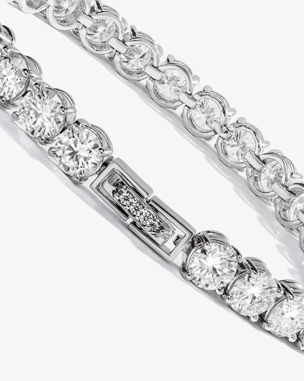 Pulseira Riviera Naomi - Moissanites 0.5ct - Prata 925