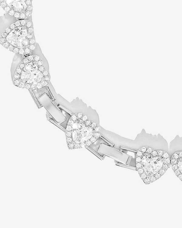 Colar Riviera Corações Shine