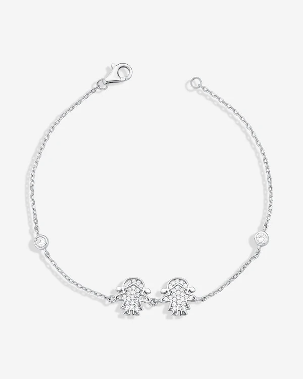 Pulseira Filhos- Prata 925