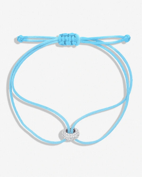 Pulseira Fio Encerado Elo Colors - Prata 925