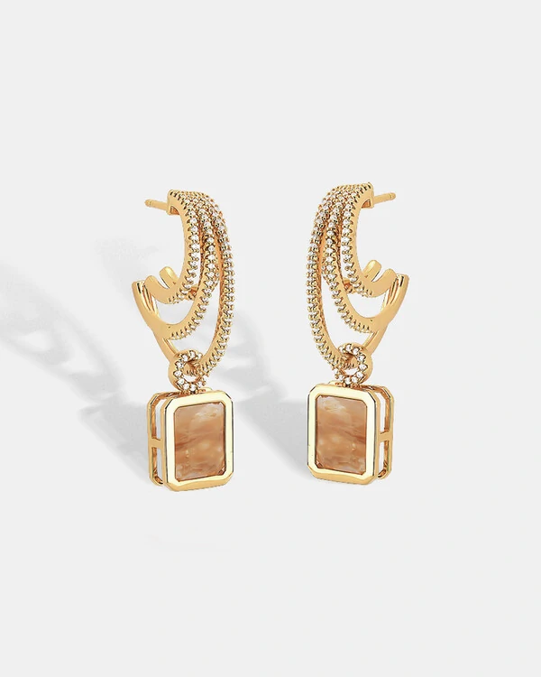 Brinco Semi Argola Leah