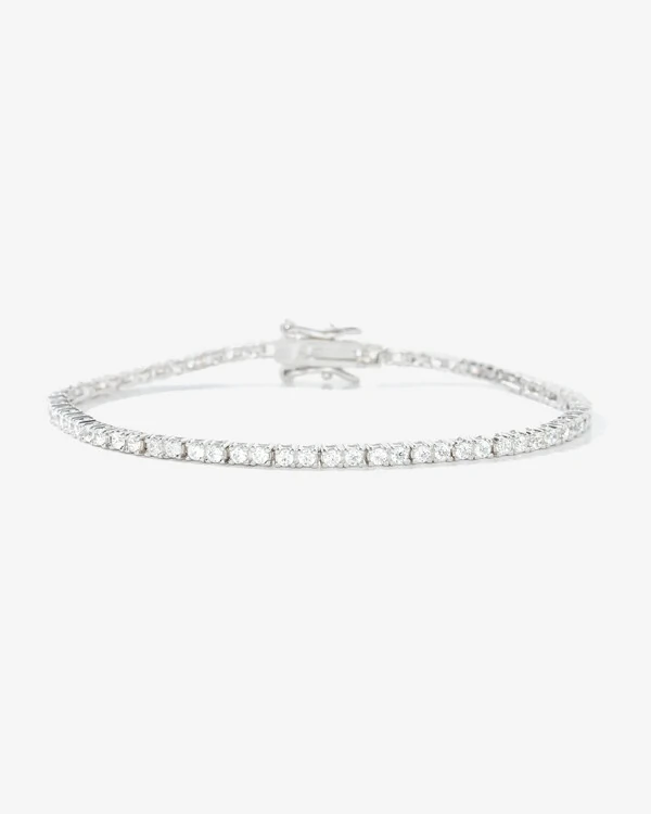 Pulseira Riviera Bella - Prata 925 (17 cm -1,75mm)