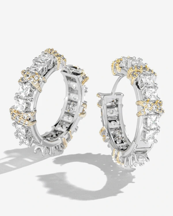 Brinco Argola Celeste Shine