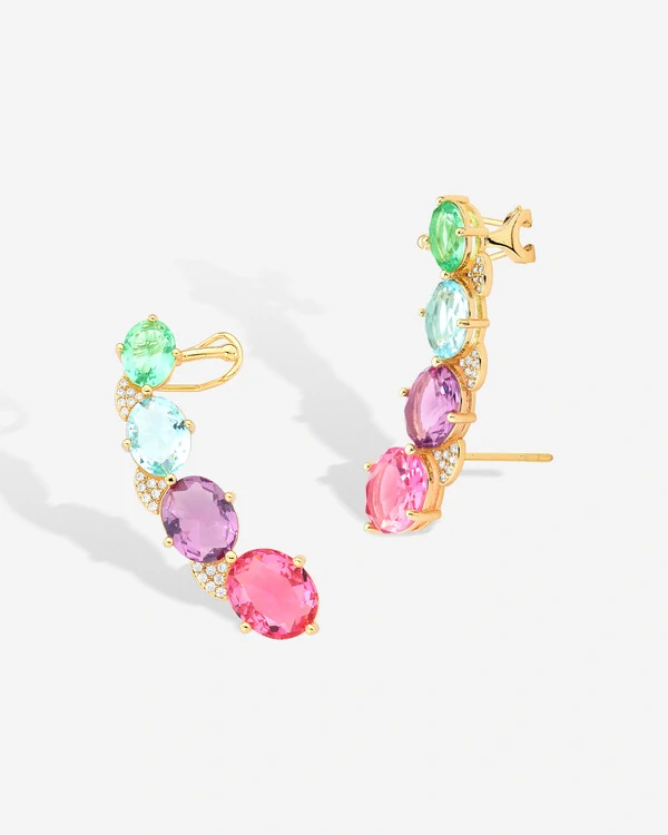 Brinco Ear Cuff Dulce Colors