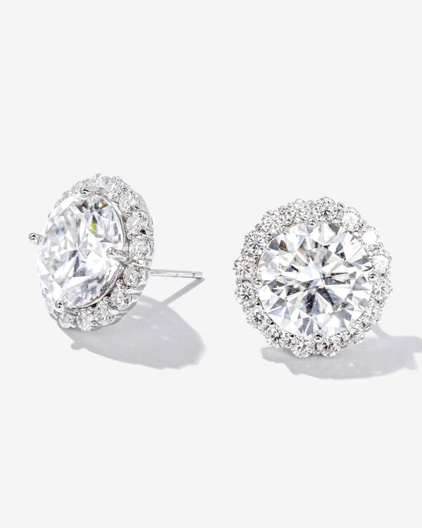 Brinco Moissanite Luxo Maxi - 14.0ct - Prata 925