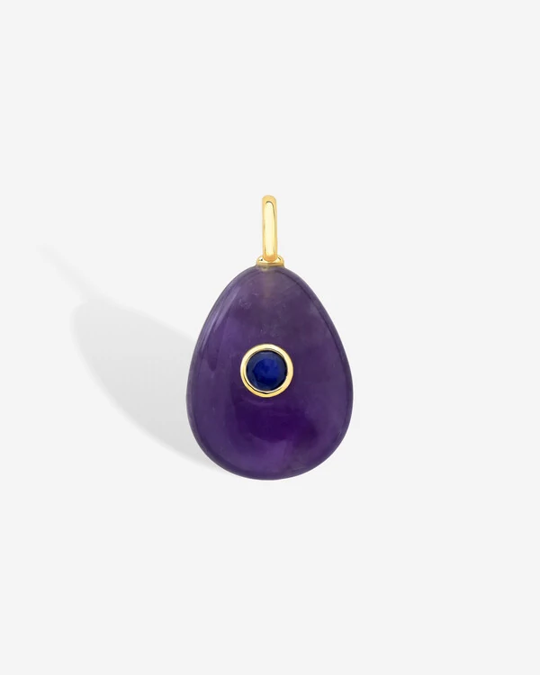 Pingente Natural Gota P - Tanzanita