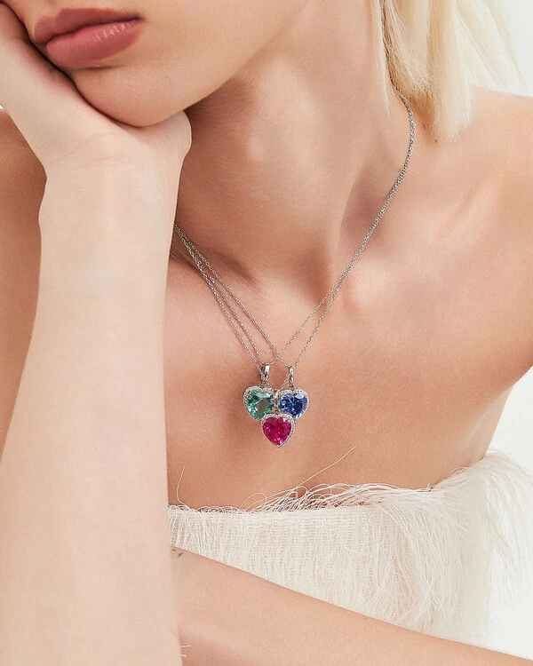 Pingente Coração - Prata 925