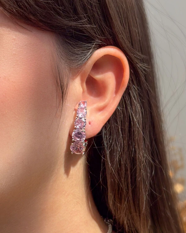 Brinco Ear Hook Leticia Silver