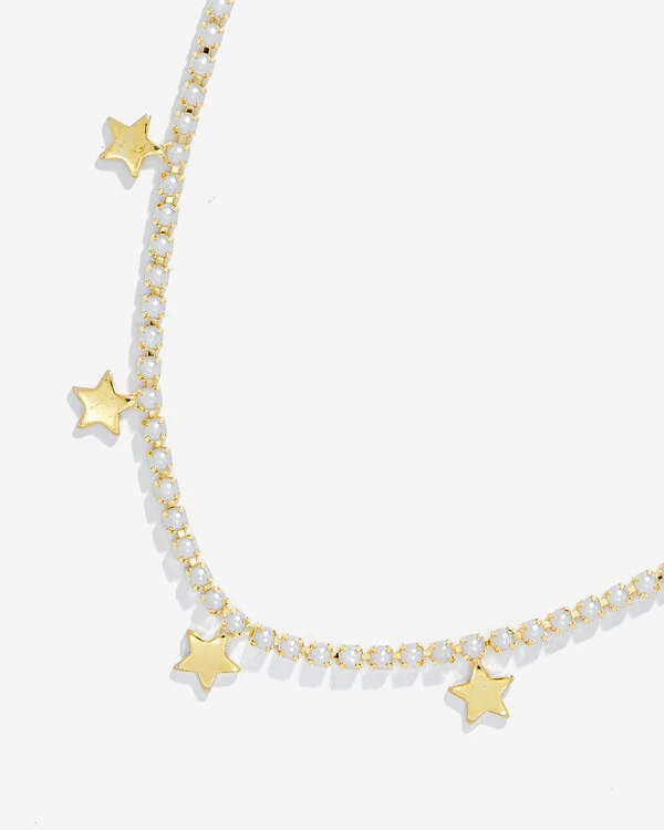 Colar Choker Star Pérola