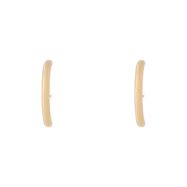 Brinco Ear Hook Curvado Liso