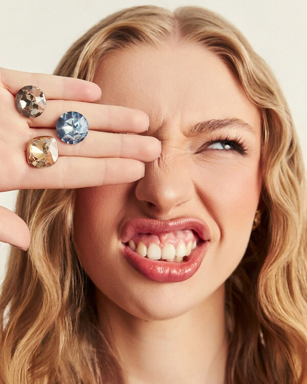 Brinco Ponto de Luz Prismático Maxi