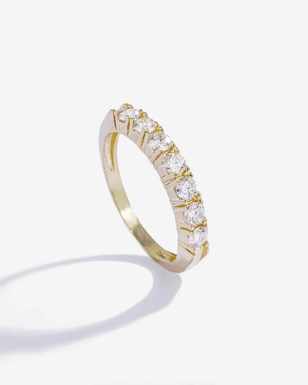 Anel Aparador Moissanite Davina- 3,0mm- 0,1 ct