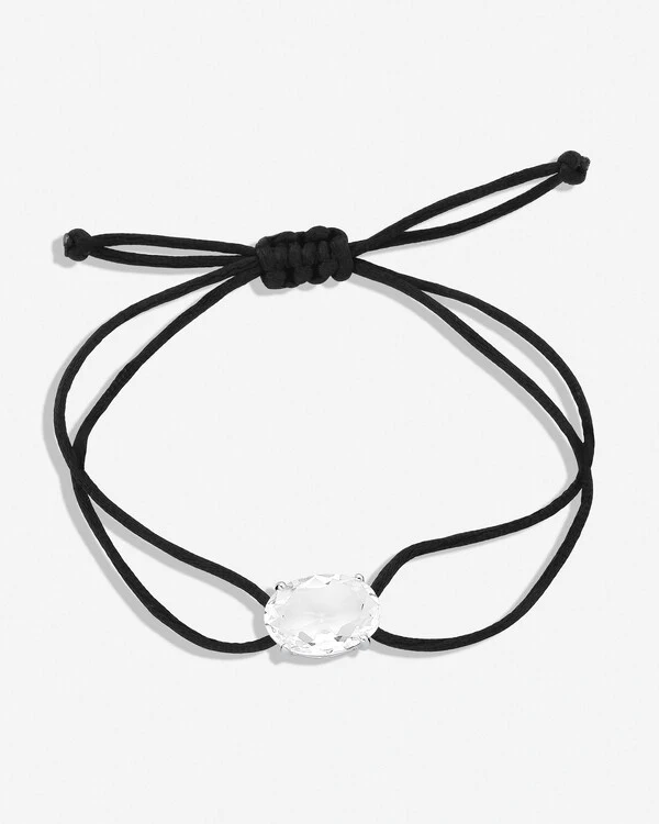 Pulseira Fio Encerado Elie - Prata 925
