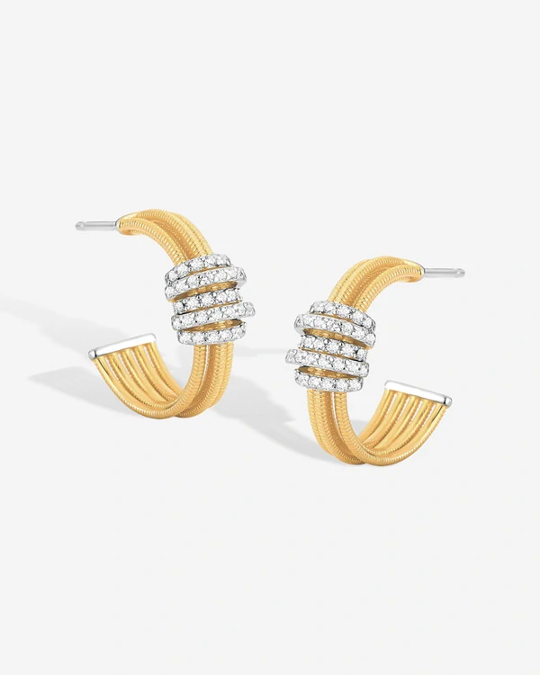 Brinco Argola Elise - Prata 925