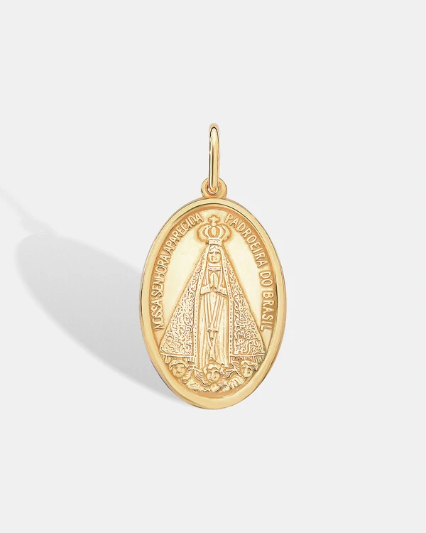 Pingente Medalha Nossa Senhora Aparecida