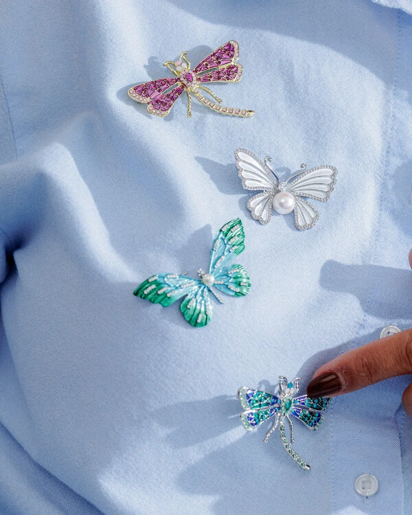 Broche Borboleta