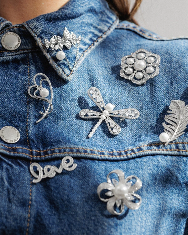 Broche Gardênia